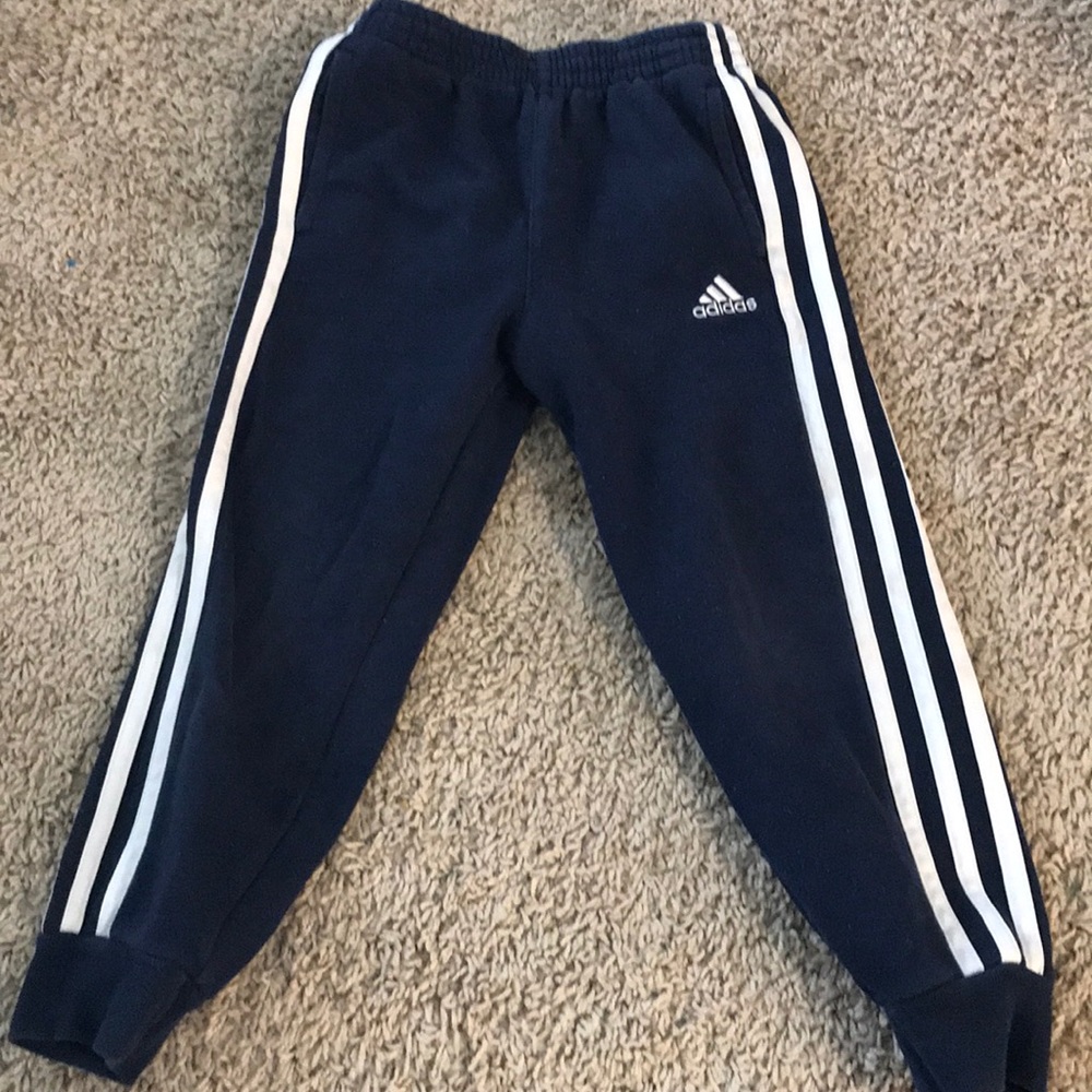 Adidas Blue Sweat Pants Boys